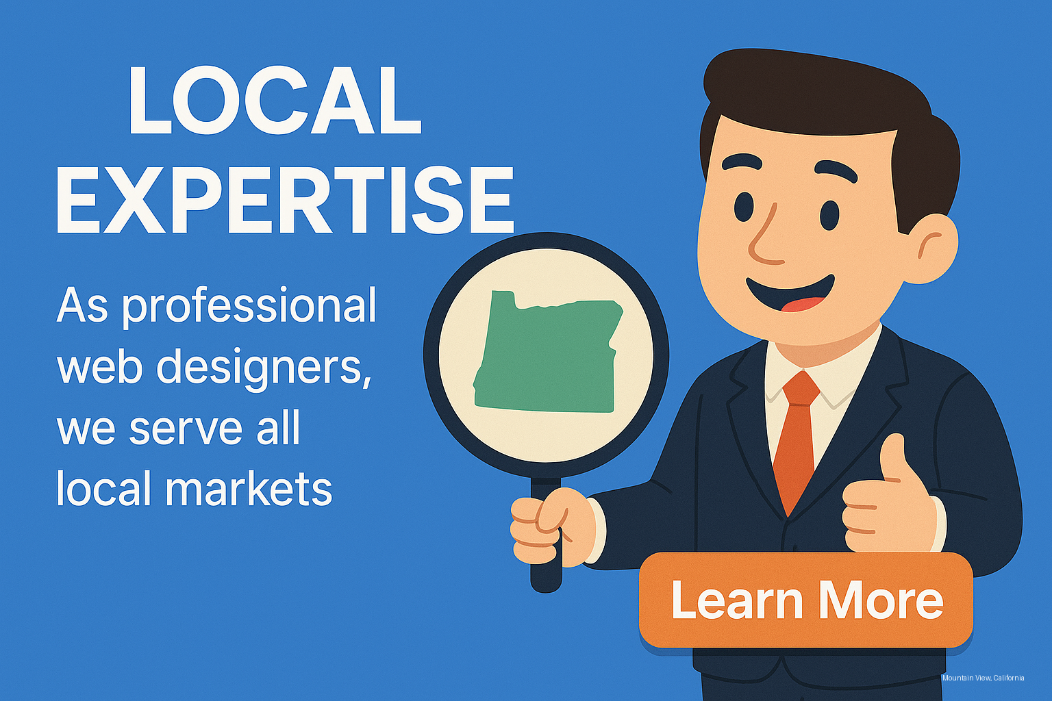 Local Mountain View, California Web Design